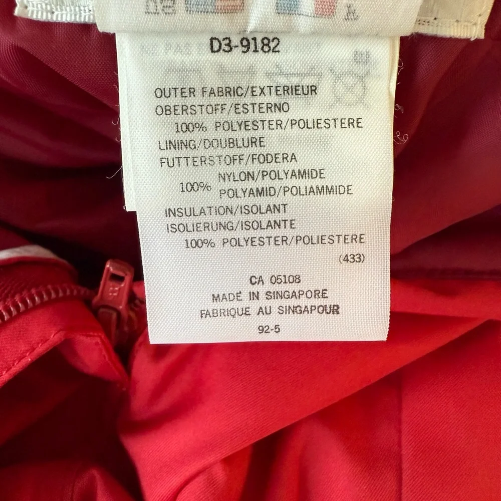 VINTAGE 1980's DESCENTE WOMENS SKI PANTS CRIMSON STYLE #05108 SIZE 26 - Picture 10 of 11